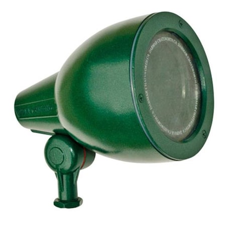 Dabmar Lighting LV119-G Cast Aluminum Directional Flood Light; Green LV119-G